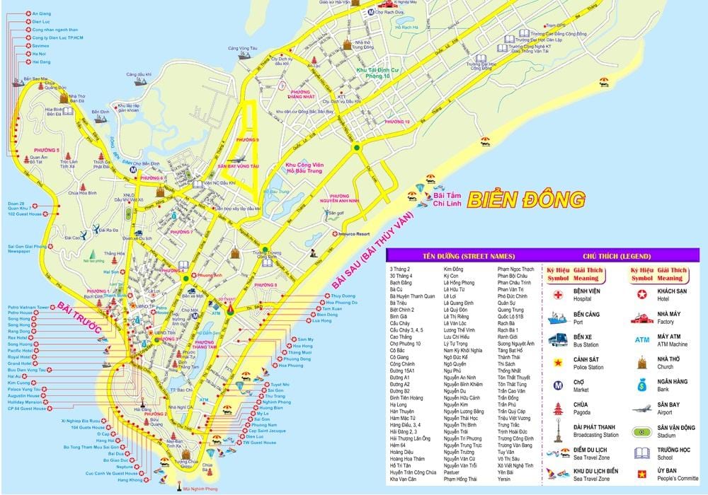 Karta Ho Chi Minh city port