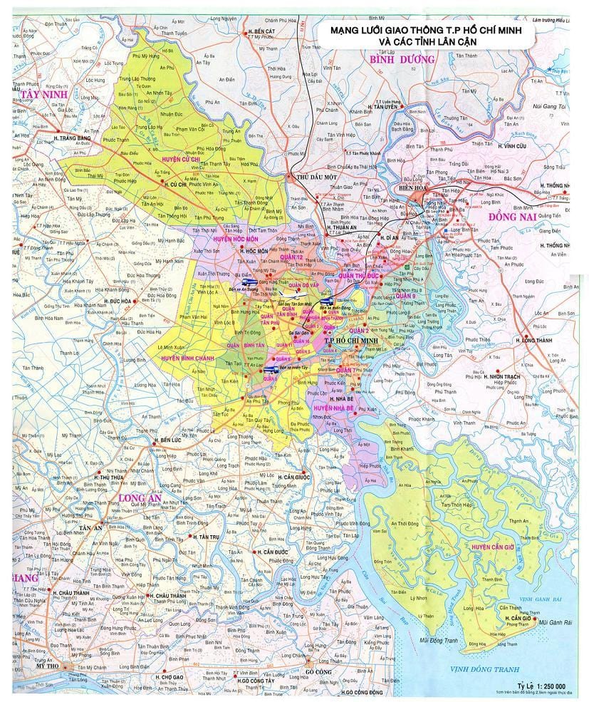 Karta TA Ho Chi Minh city