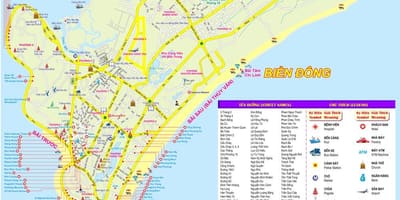 Karta Ho Chi Minh city port 