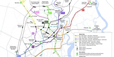 Ho Chi Minh shema metro 